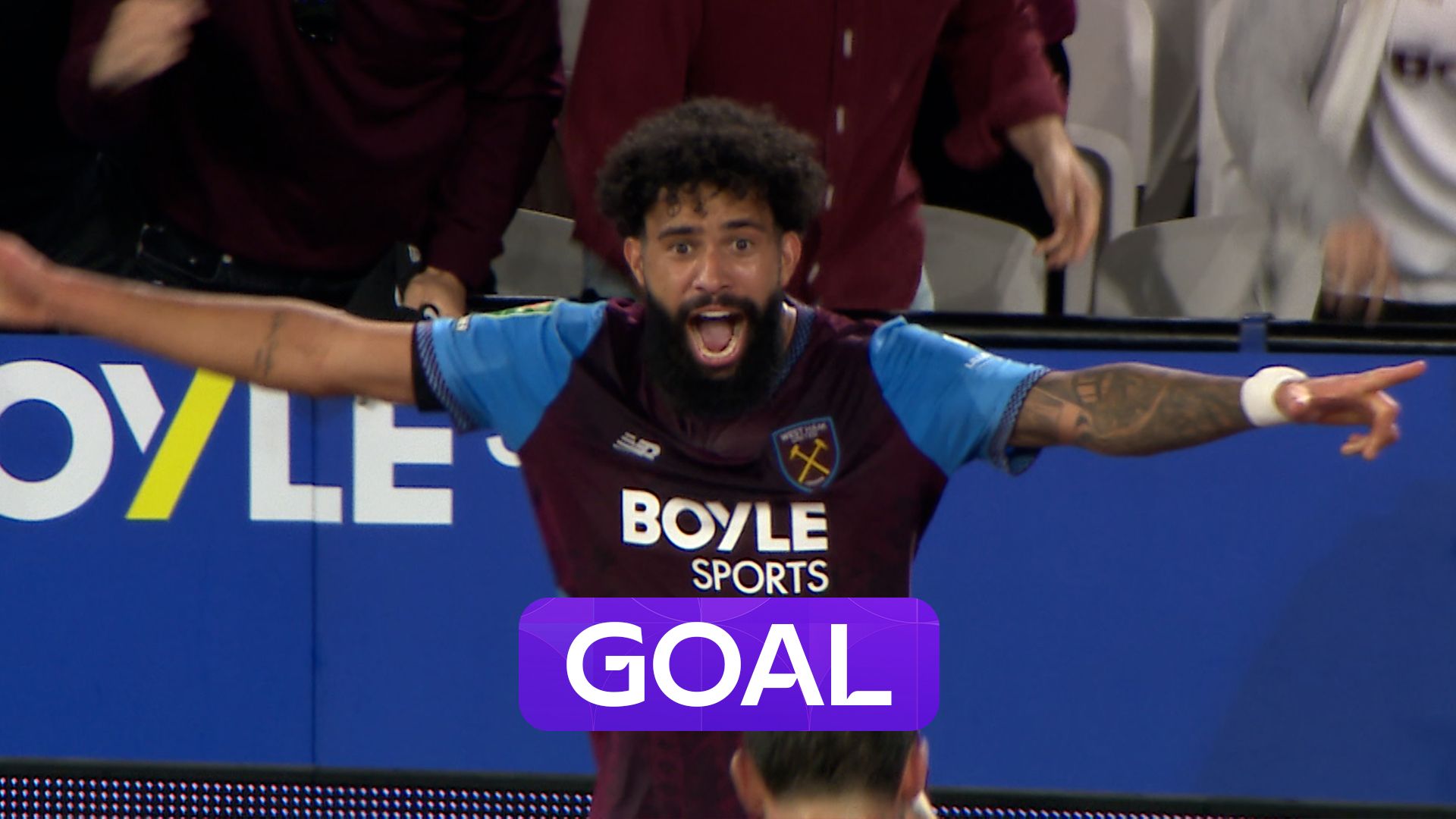 Pablo scores first Hammers goal to level against Fulham again!
