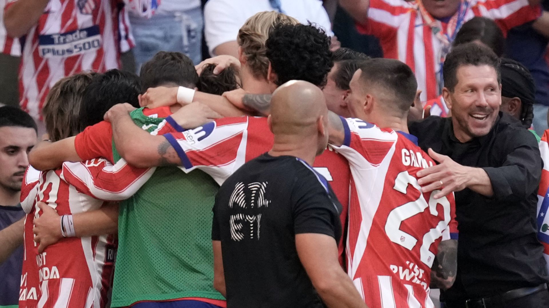 Ten-man Real lose Madrid derby at Atletico after Huijsen sent off