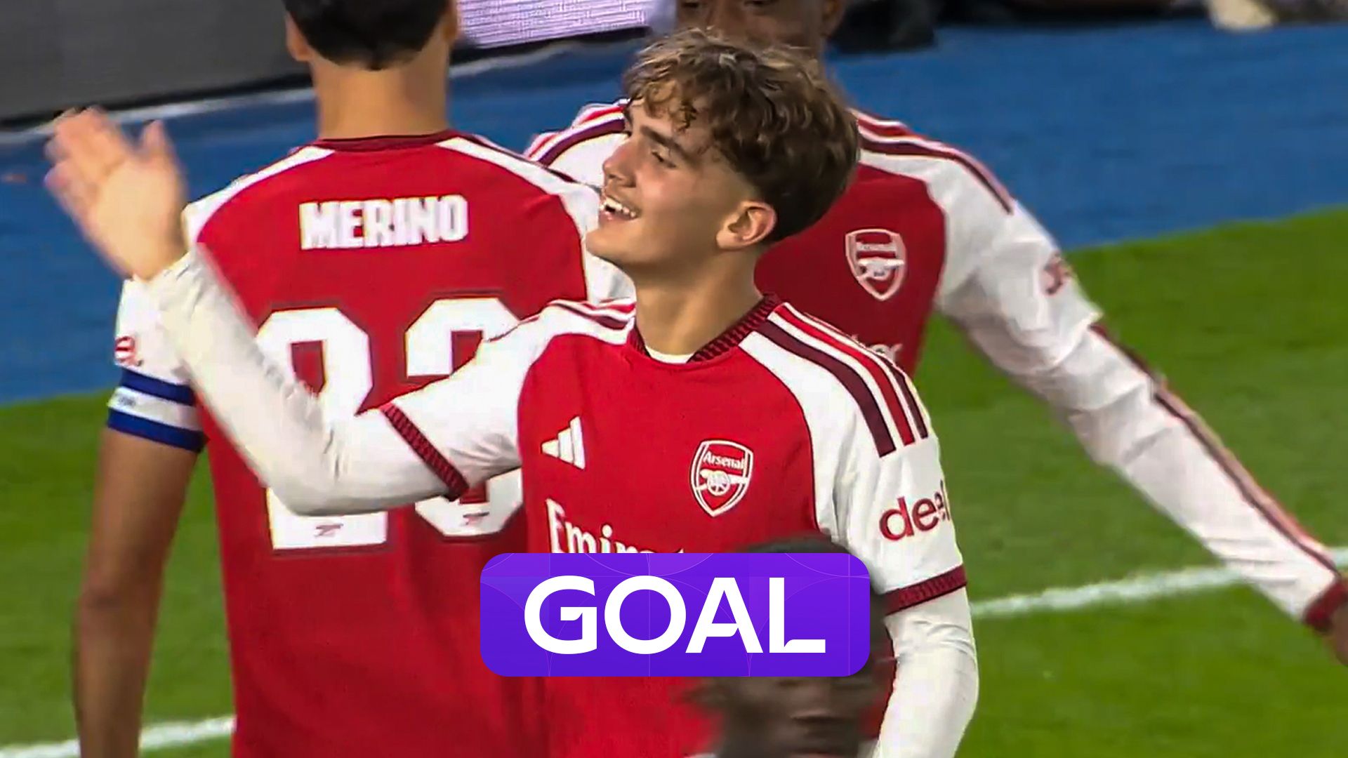 Arsenal cruising as Dowman slots in second