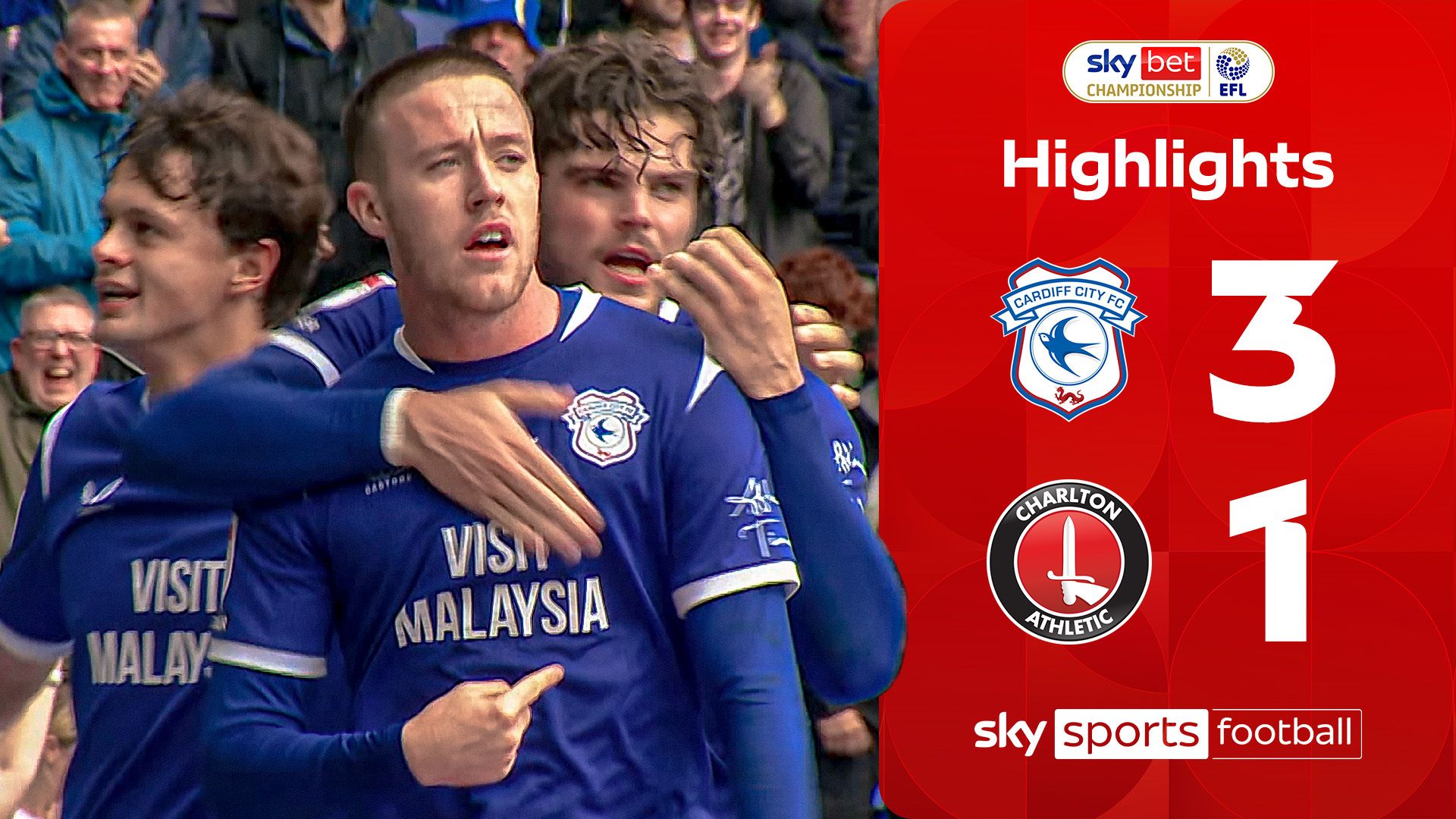 Cardiff beat Charlton to earn first win of season and jump out of relegation zone