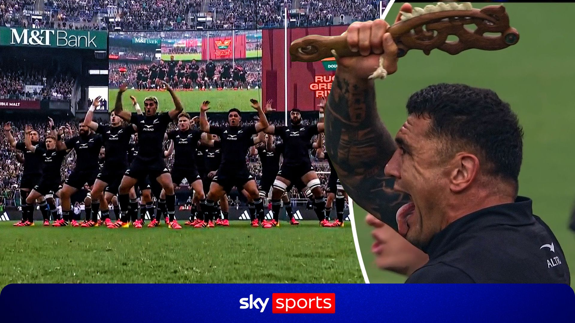 Spine-tingling New Zealand Haka in front of captivated US crowd!