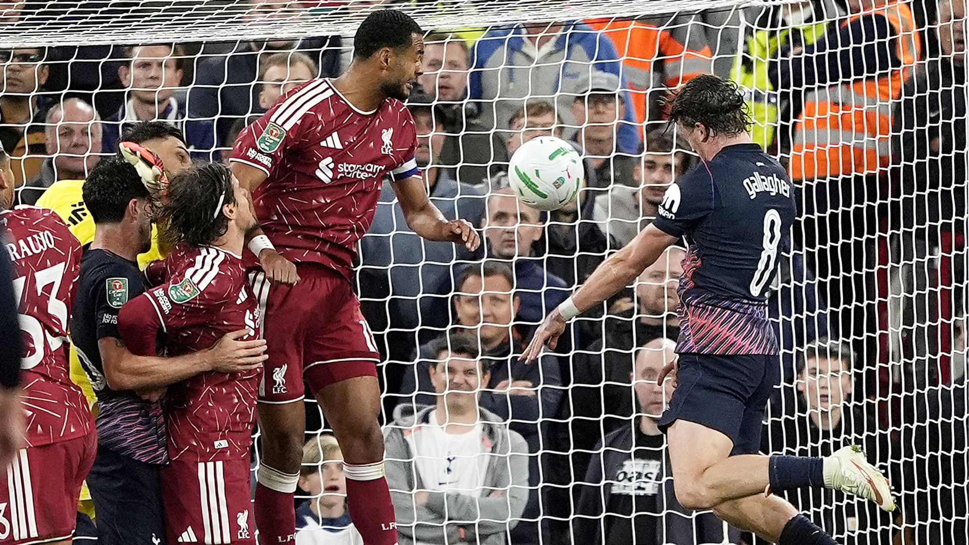 Goal for Spurs! Gallagher pulls one back at Liverpool LIVE!