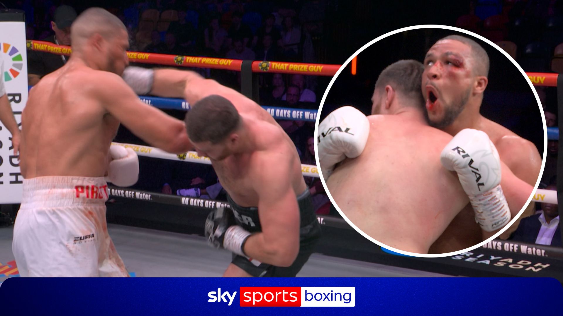 Pirotton mocks Fisher after HUGE right hand!