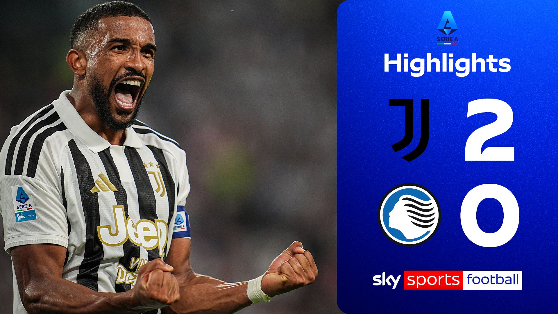 Juventus take three points after dominating Atlanta