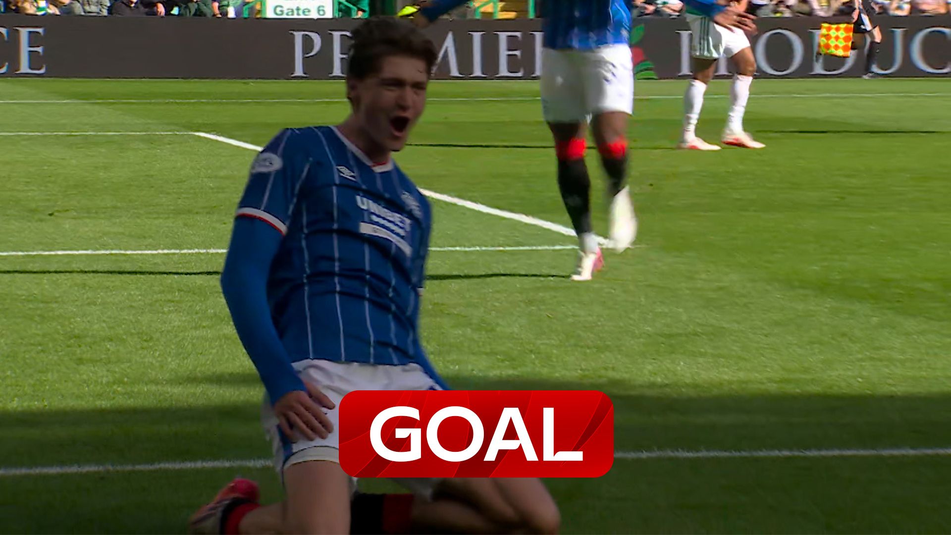 Naderi fires Rangers ahead! – ‘There is a hush around Celtic Park!’