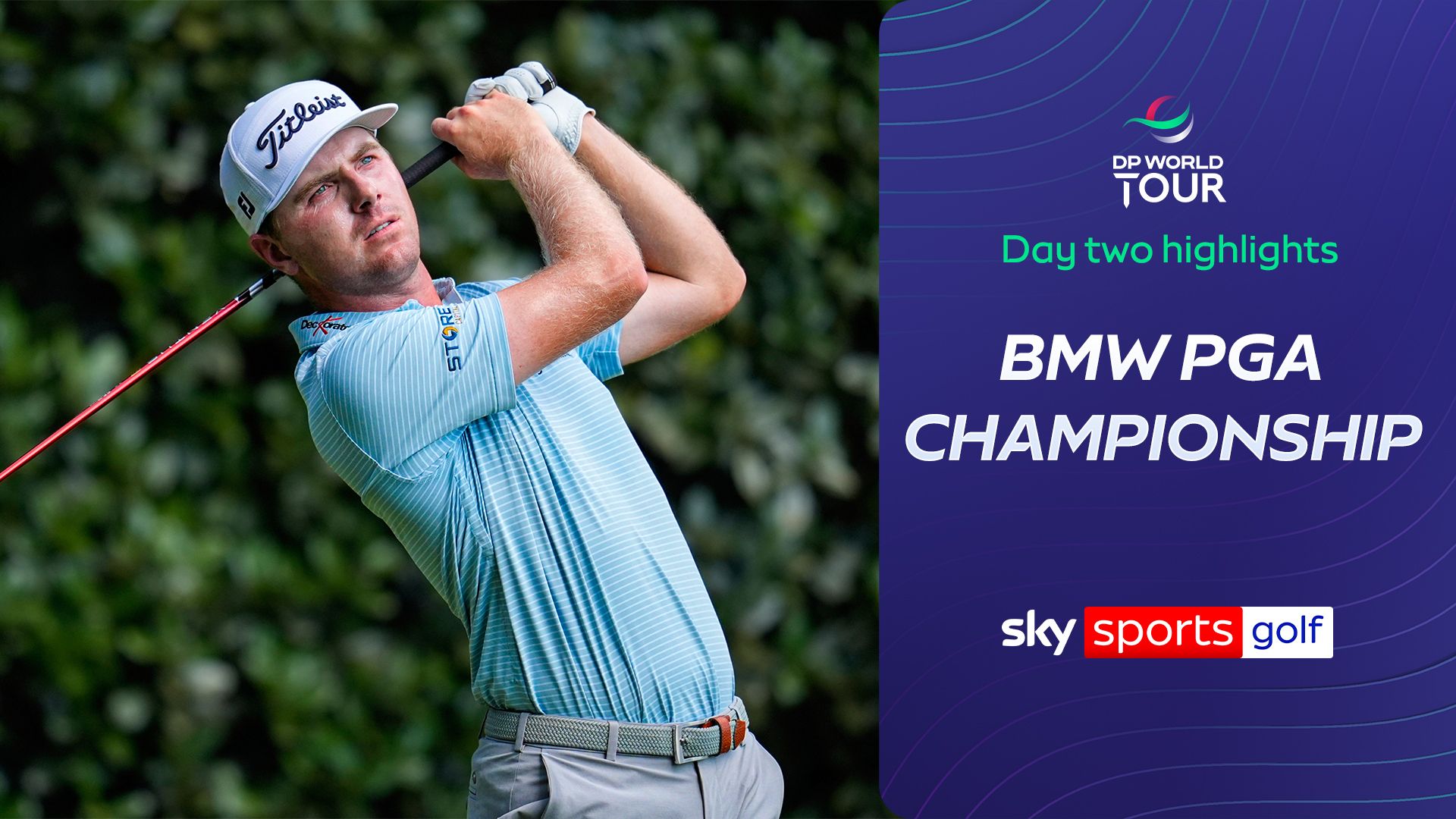 Gerard holds two-stroke lead after second round at BMW PGA Championship