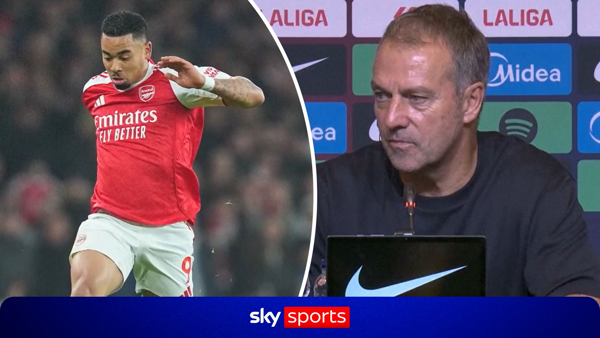 'I was surprised we could get him' - Barca boss Flick delighted with Jesus arrival