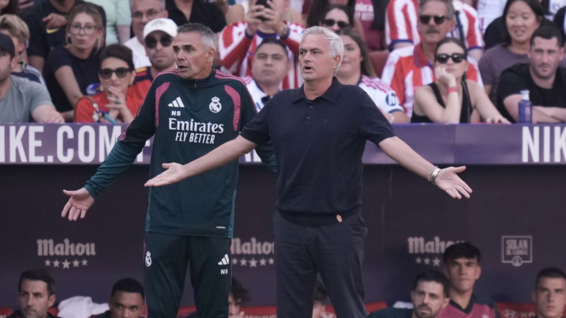 Atletico hit back at Mourinho for ref criticism after derby defeat