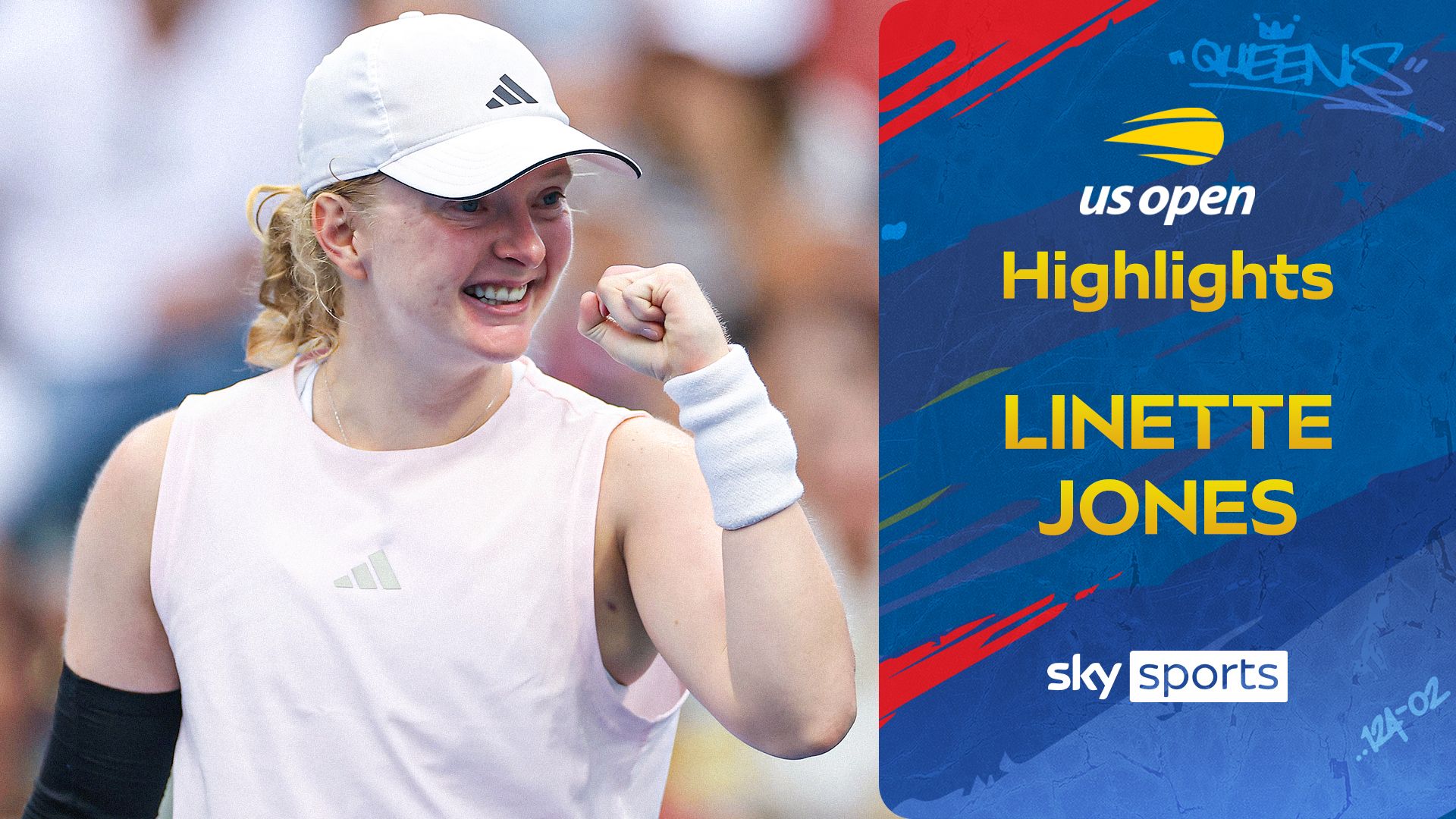 Brit star Jones shines to defeat Linette in US Open R1