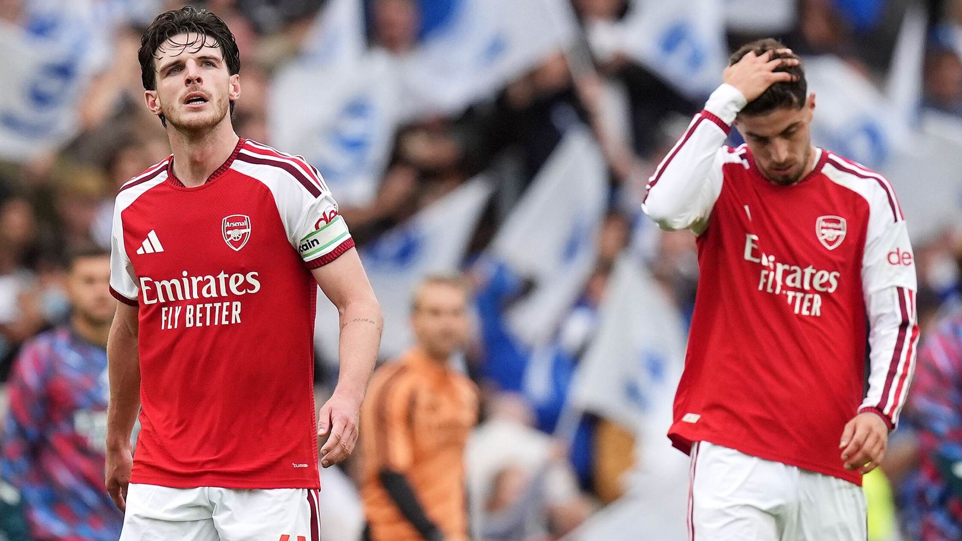 Arsenal's winning start ended by brilliant Brighton