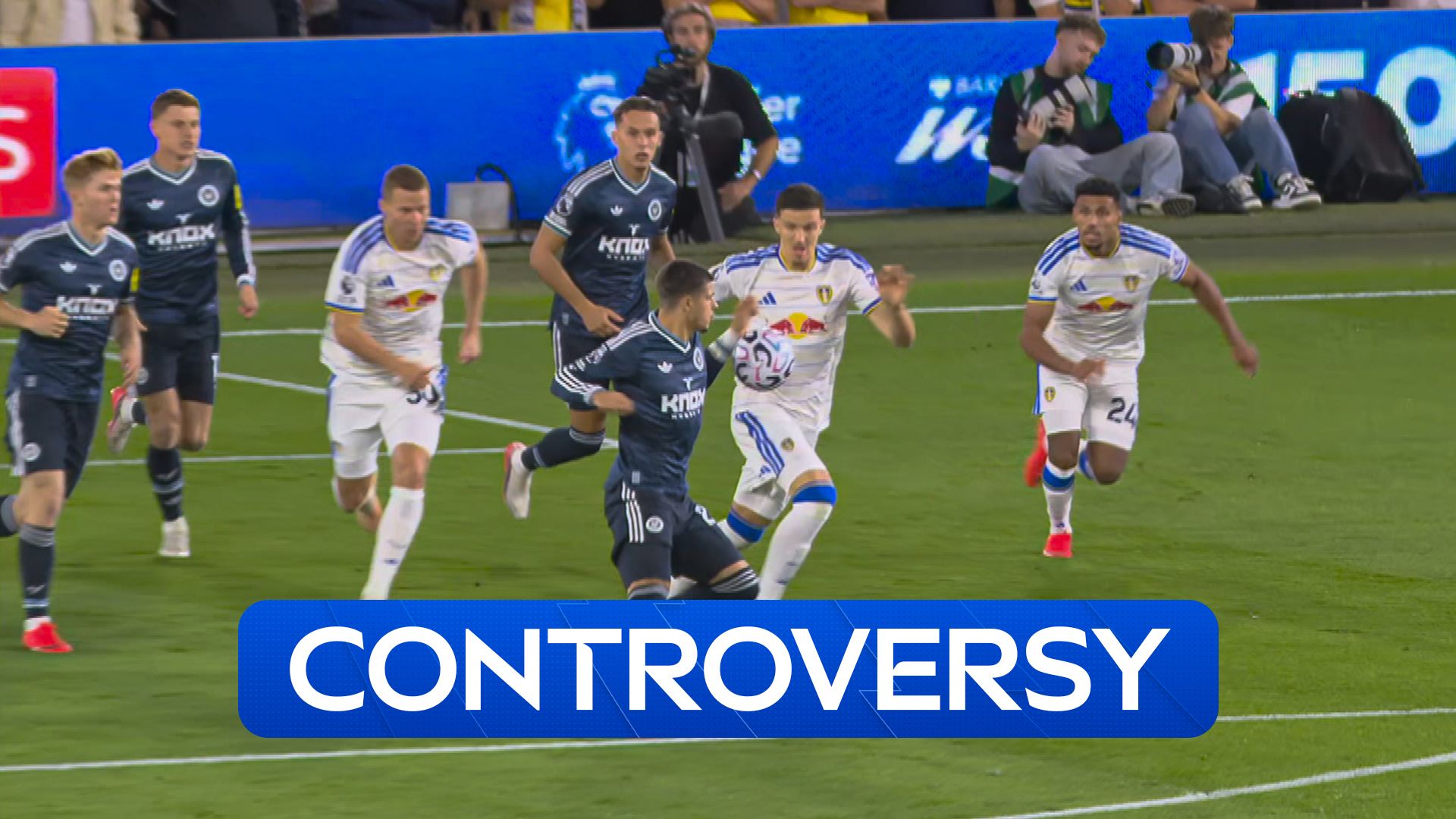 Fernandez-Pardo avoids conceding early penalty with potential handball