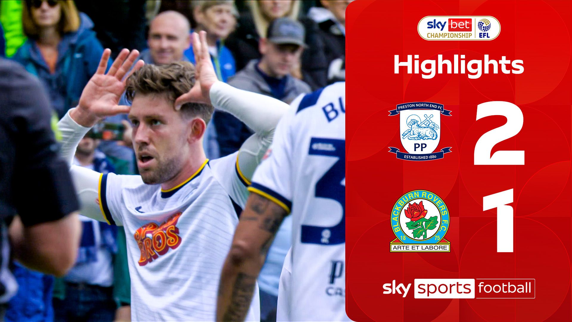 Lang brace earns Preston victory in Lancashire derby