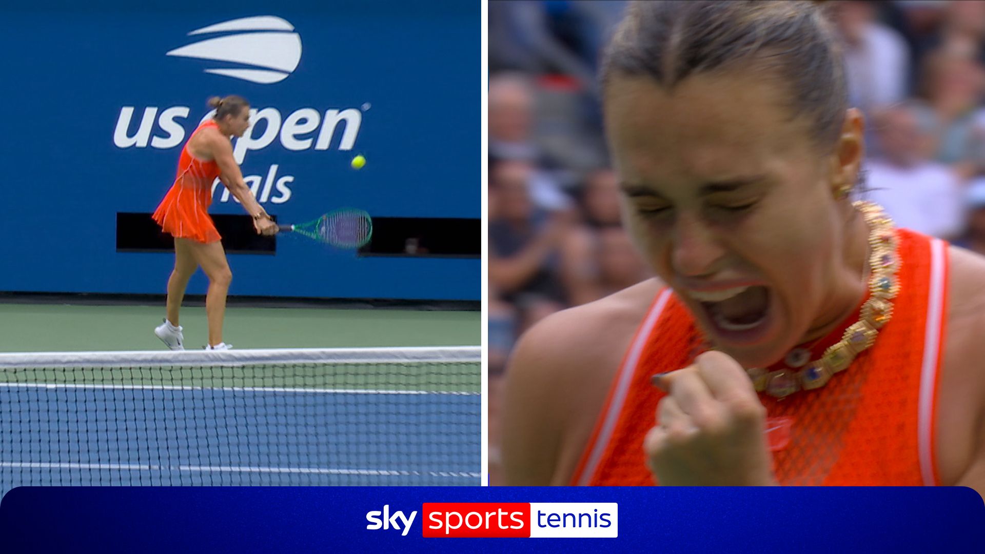 'Where has that come from?!' - Sabalenka's classy drop shot 