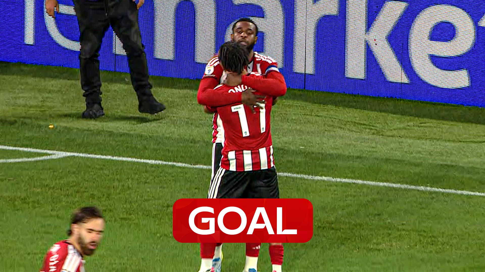 Blades respond to Bolton immediately as Tanganga heads in equaliser!