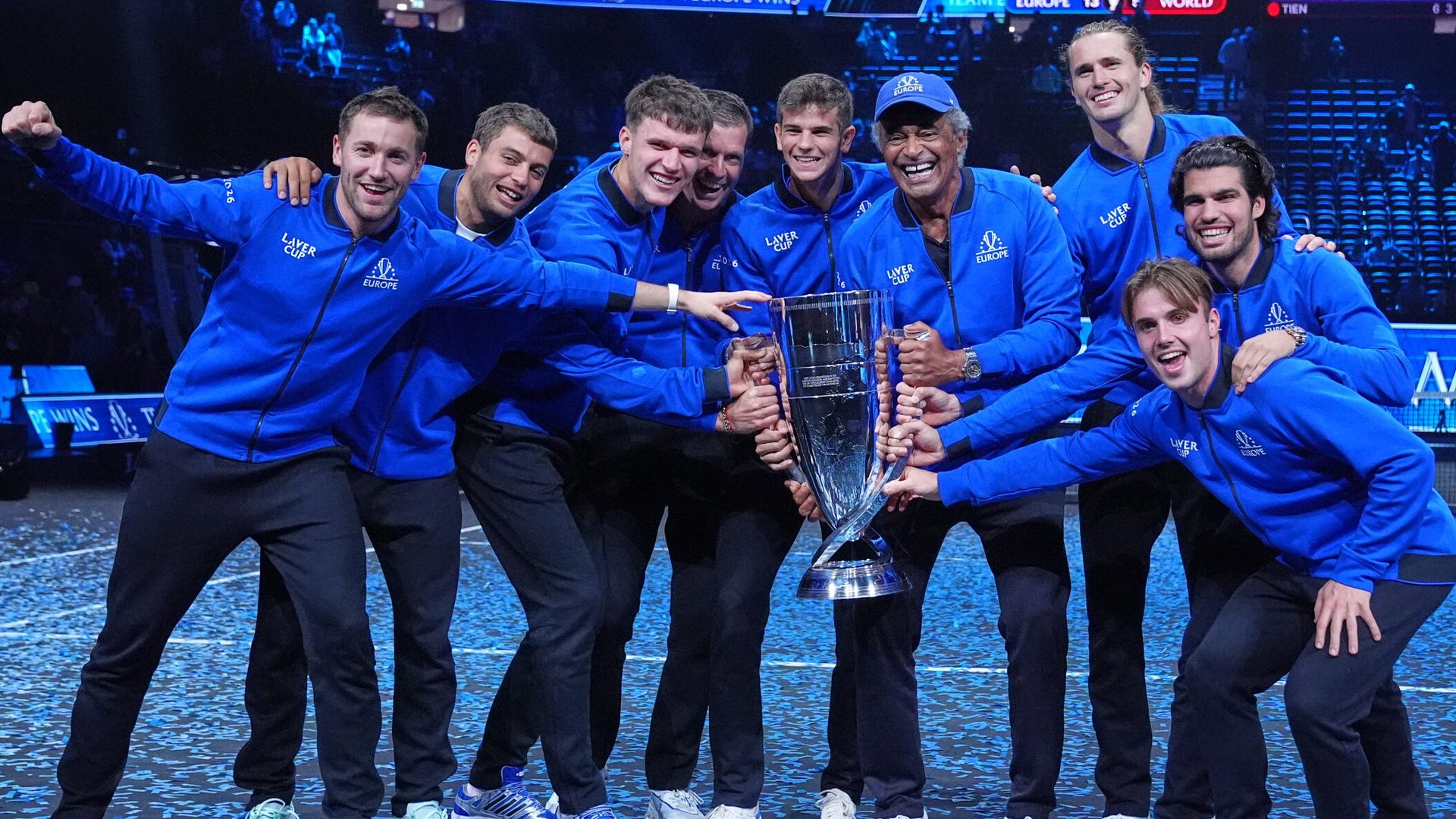 Zverev seals Laver Cup success for Team Europe at London's O2