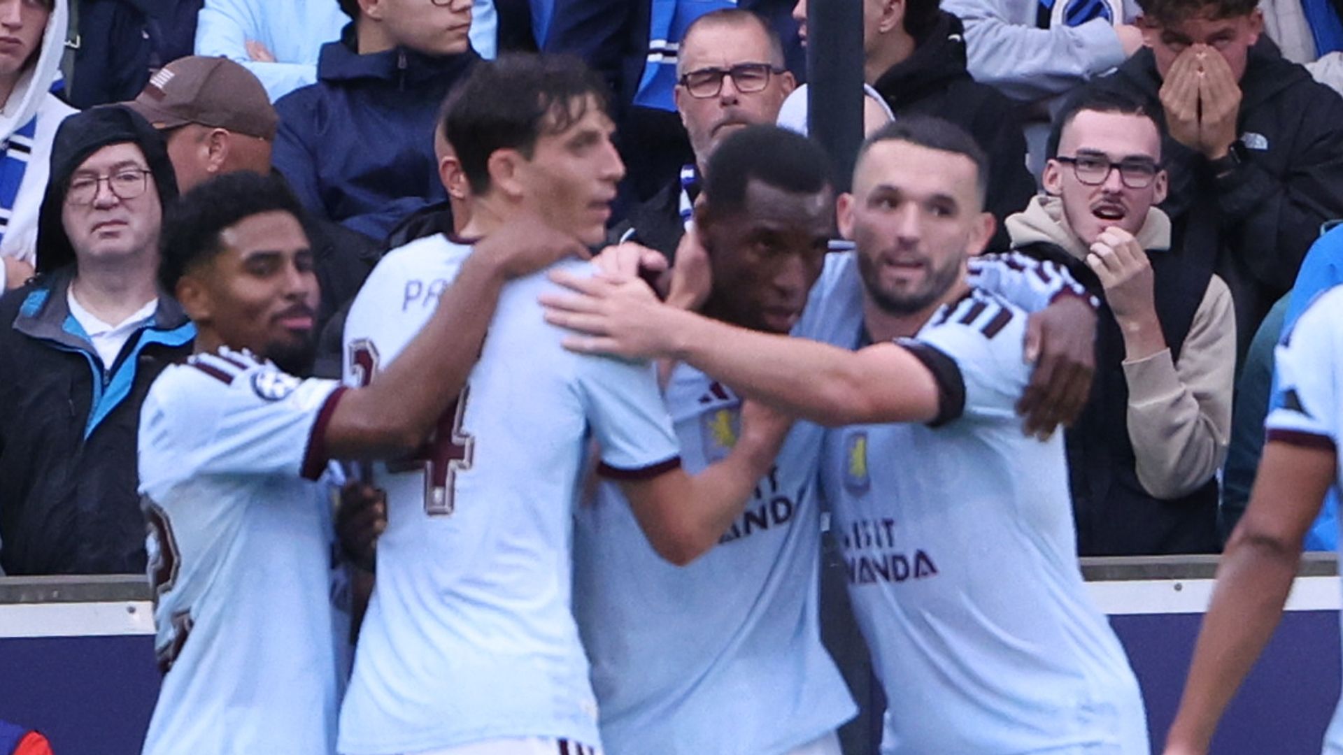Jackson extends Villa's lead at Club Brugge LIVE!