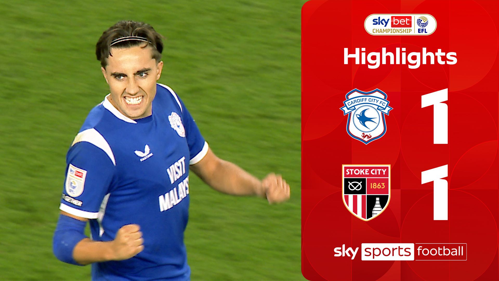 Stoke hold on for a draw at Cardiff 