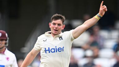 Ethan Bamber was on fire for Warwickshire