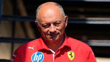 Frederic Vasseur is in his fourth season in charge of F1's most famous team