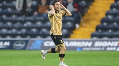 St Mirren's Fraser Taylor celebrates after scoring his winner against Kilmarnock 