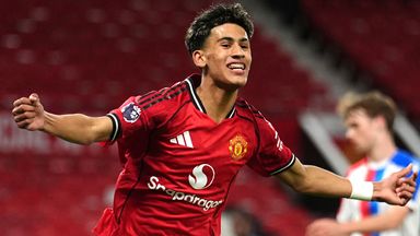 JJ Gabriel was part of Man Utd's first-team squad at times during pre-season