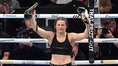 Katie Taylor says goodbye to the Croke Park crowd