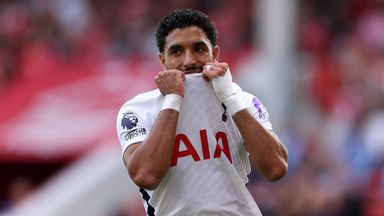 Omar Marmoush was off target as Spurs drew 0-0 with Nottingham Forest
