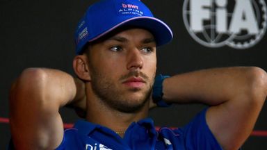 Pierre Gasly falls back to seventh in the revised Monaco GP result