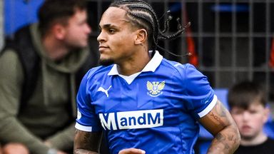 St. Johnstone's Josh Fowler  scord twice in the win