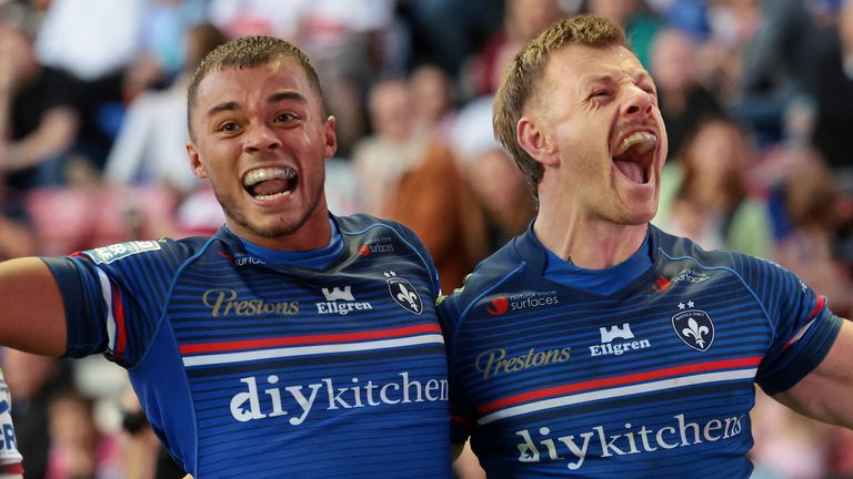 Wakefield Trinity completed one of the biggest upsets in Super League history  to defeat Wigan Warriors to reach their first Grand Final 