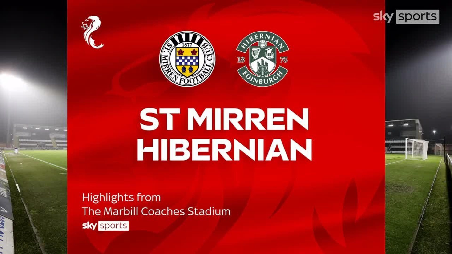 St Mirren 1-1 Hibernian