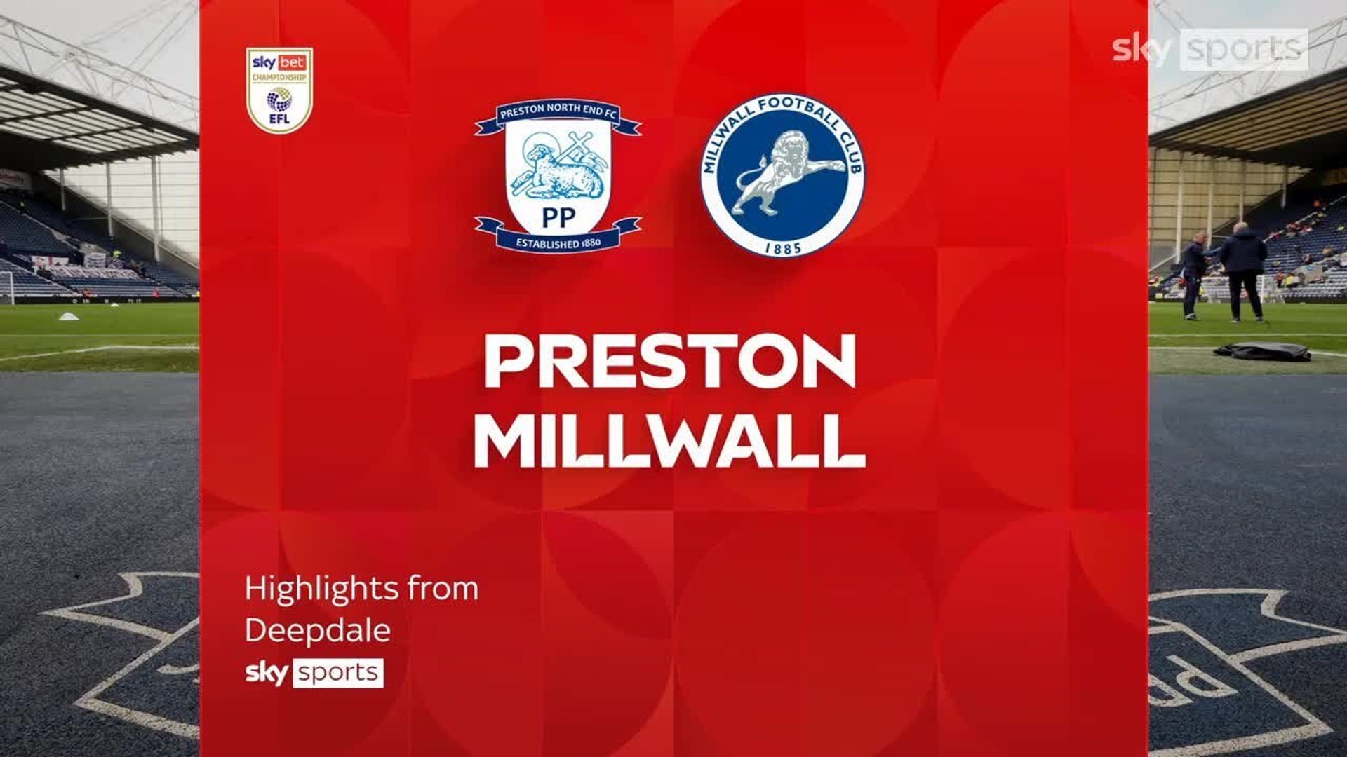 Preston 0-1 Millwall