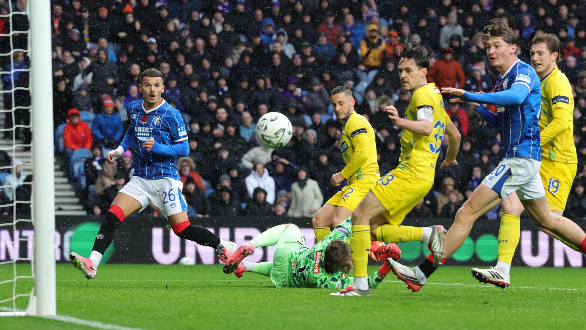 Rangers pile on pressure in search of opener vs St Johnstone LIVE!