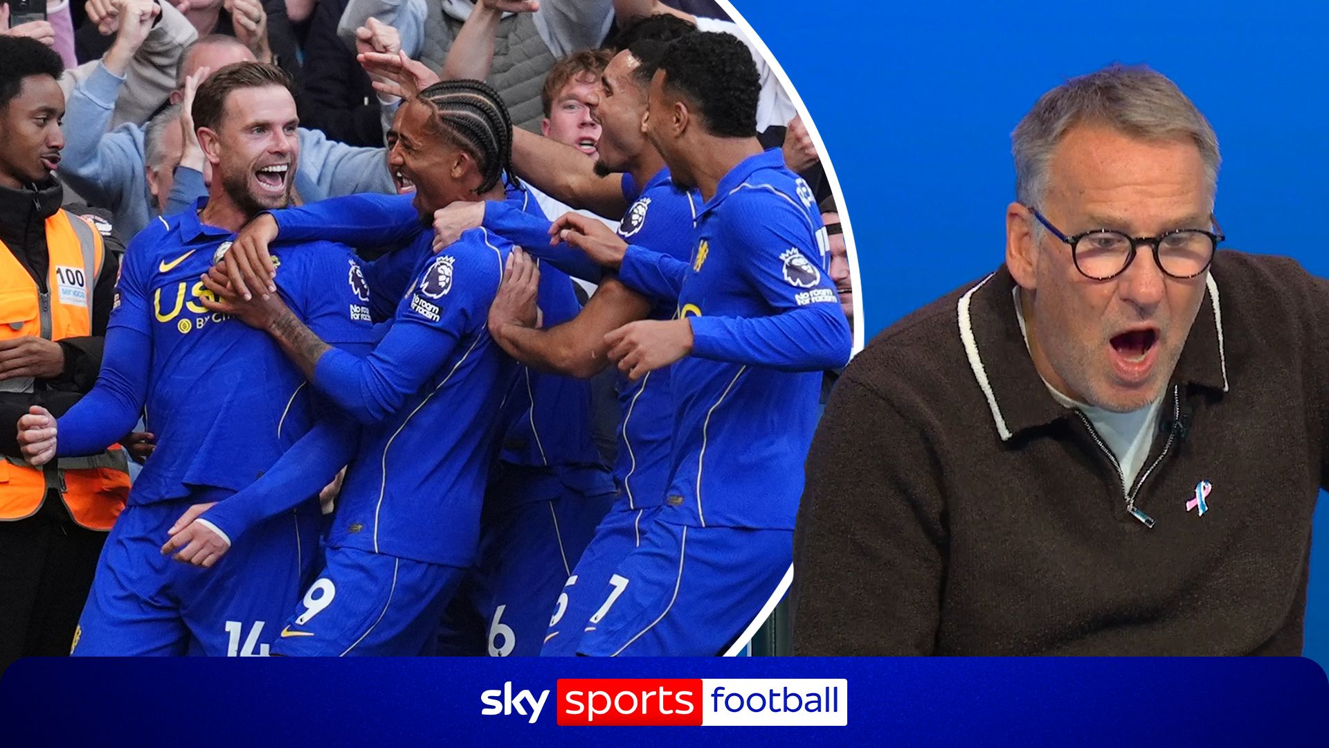 ‘Give him another year!’ - Merse reacts to Henderson’s stunning free-kick!