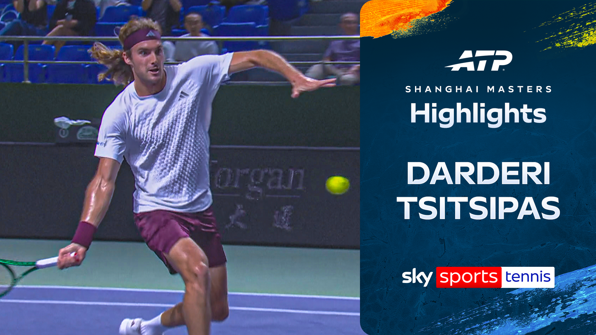 Tsitsipas too strong for Darderi in straight sets