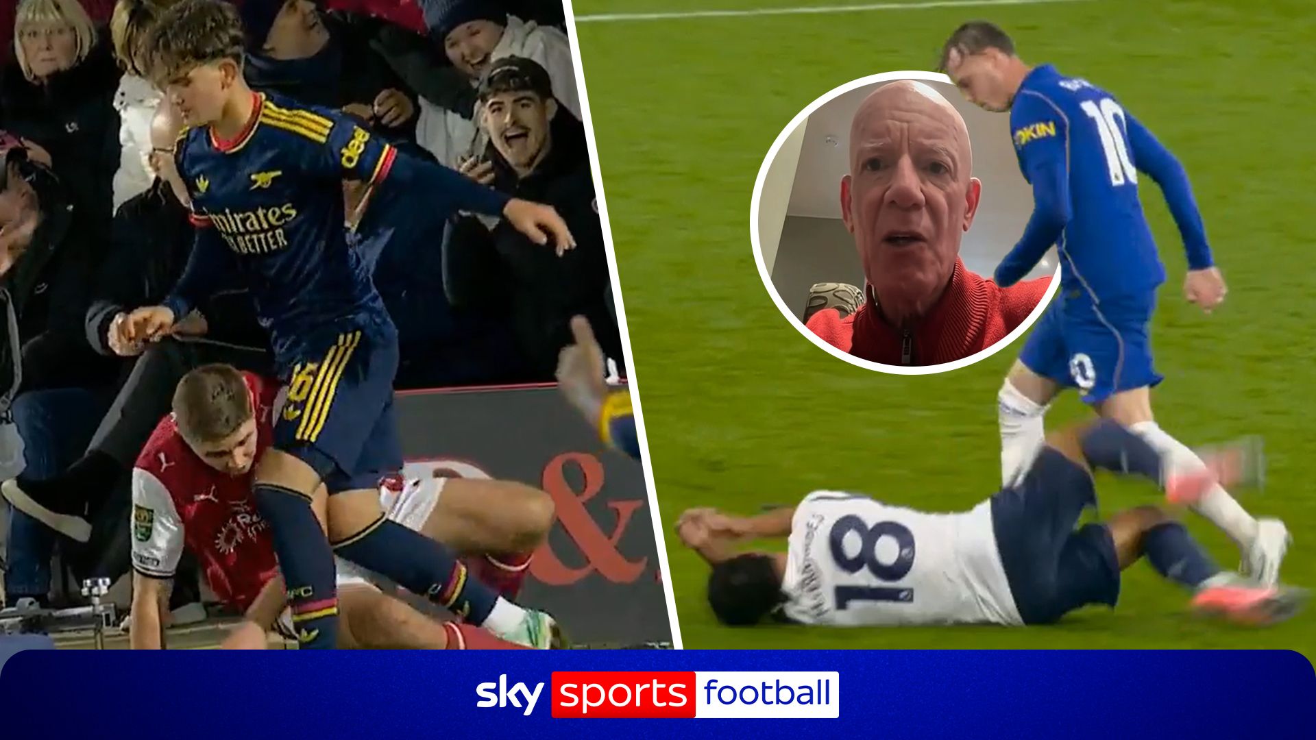 'He knows what he's doing' - Ref Watch analyse Dowman red and compare to Palmer