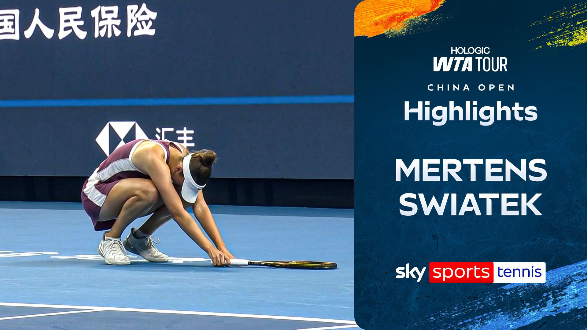 Mertens stuns Swiatek to reach China Open semi-finals