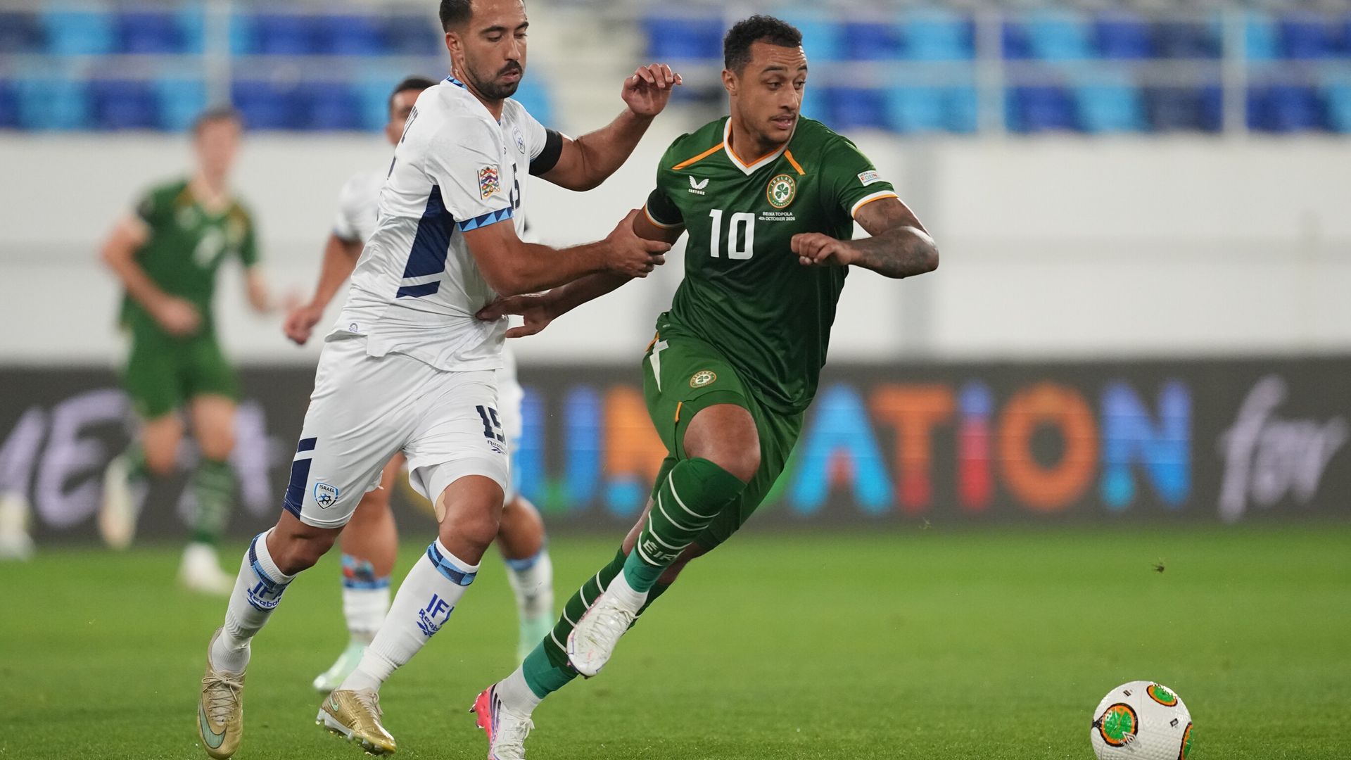 Republic of Ireland vs Israel latest score