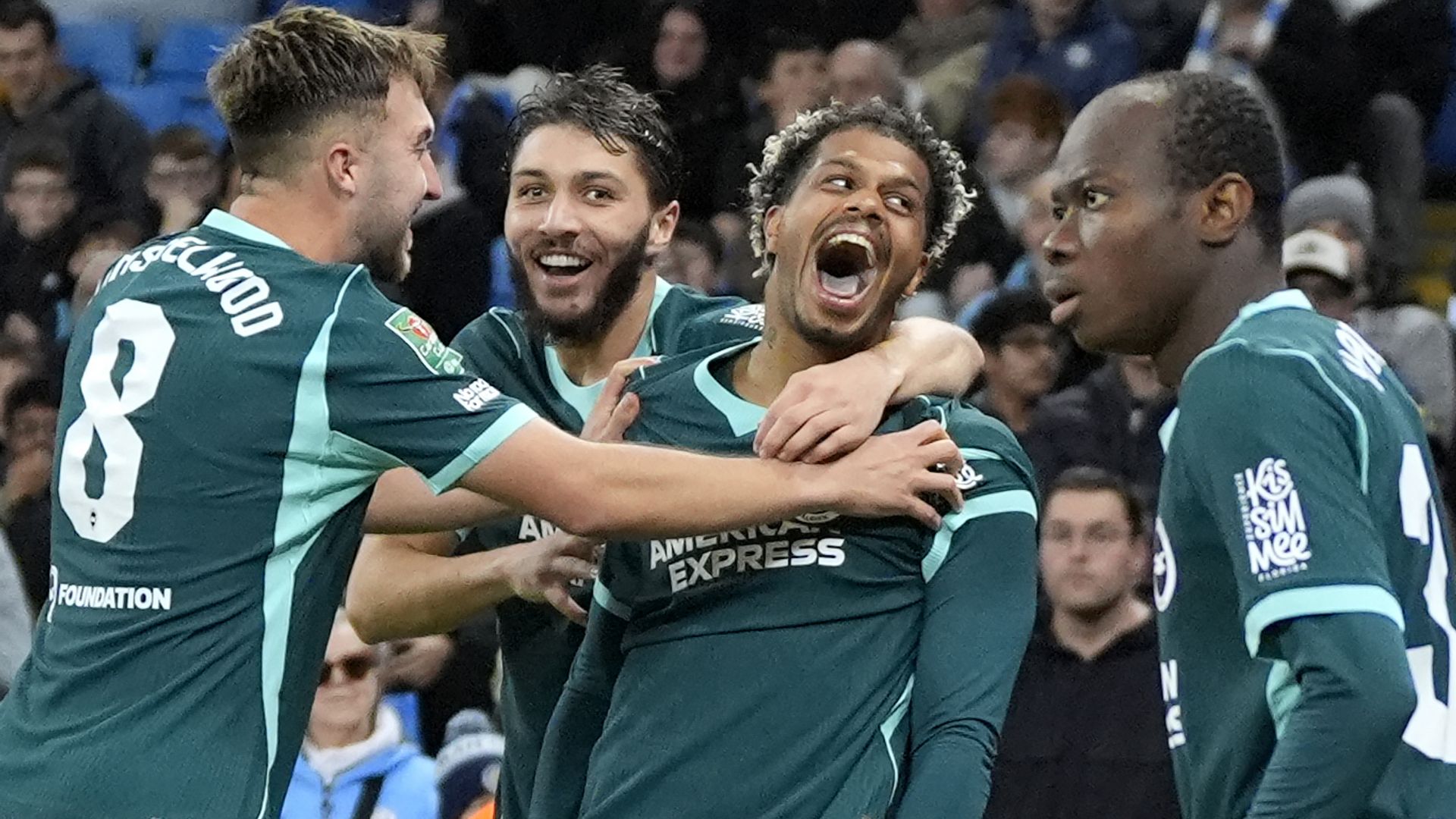 Brighton back in front at Man City LIVE!