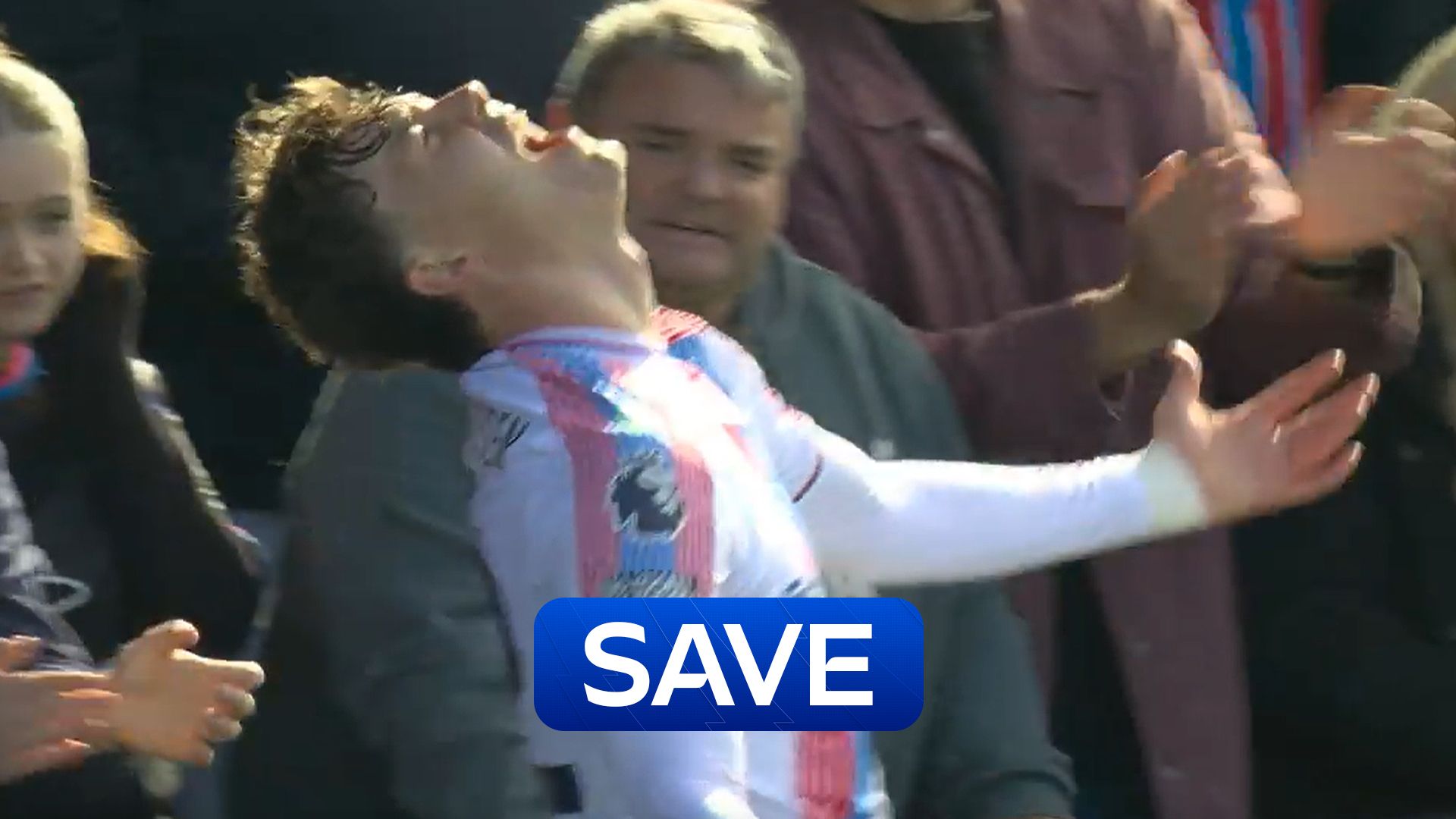 Sels makes a BIG SAVE to deny Larsen as Palace put pressure on