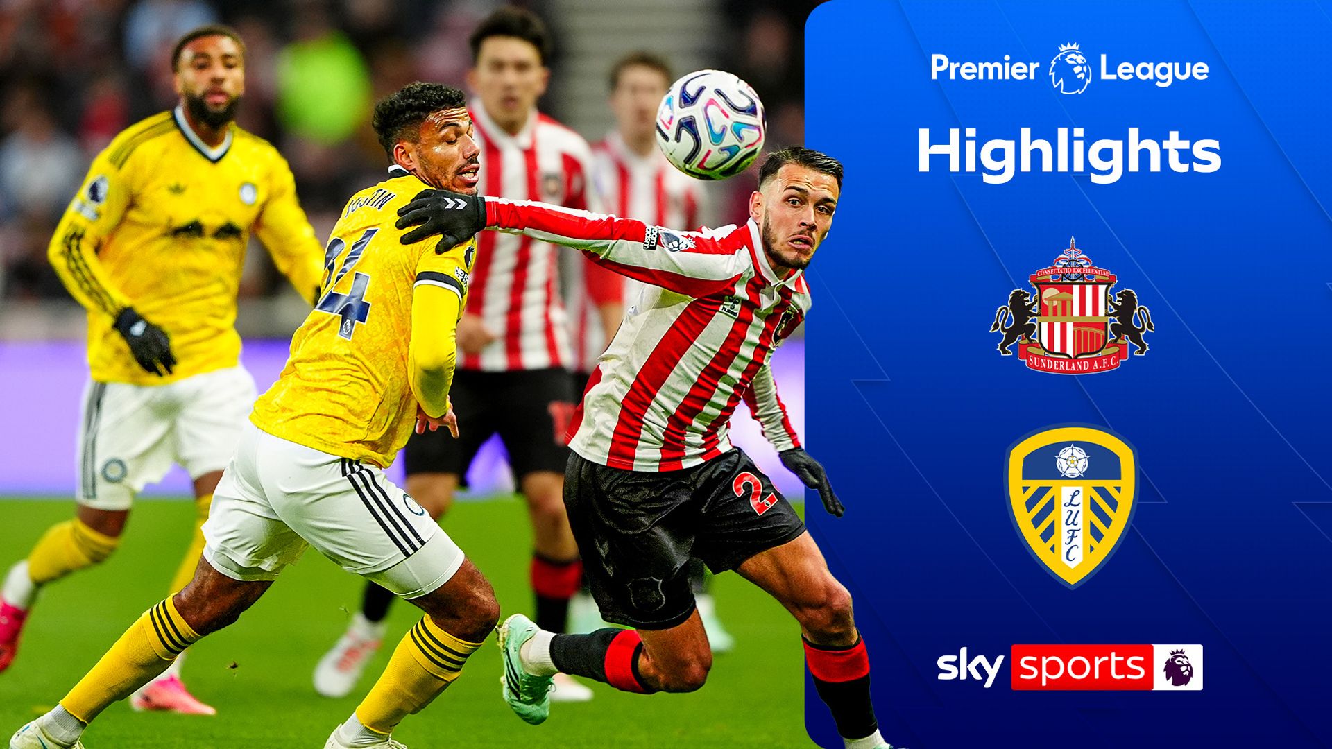 Sunderland stay bottom as Leeds settle for point at Stadium of Light