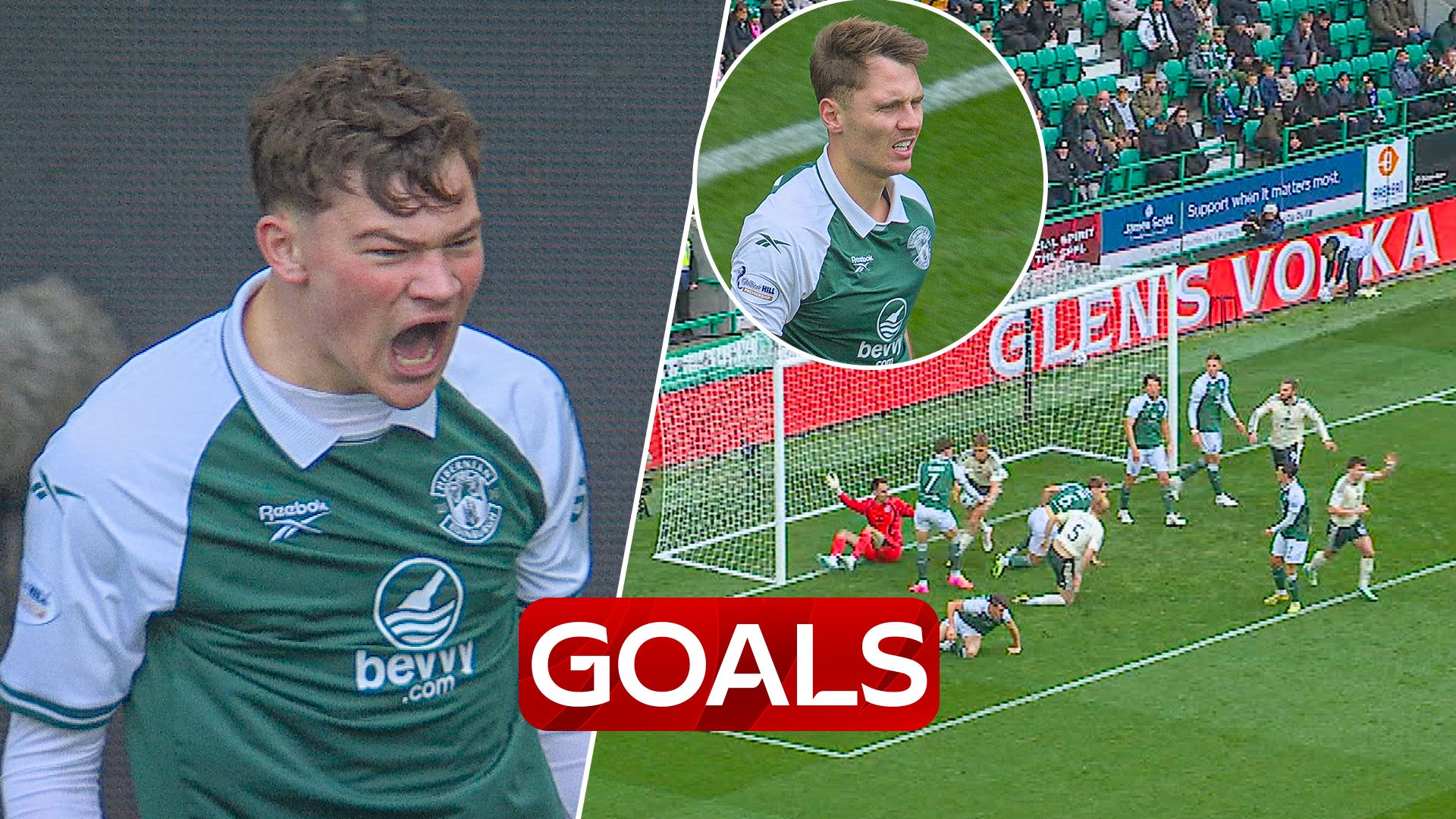 WHIRLWIND start at Easter Road! Hibs take early lead – then score OG!