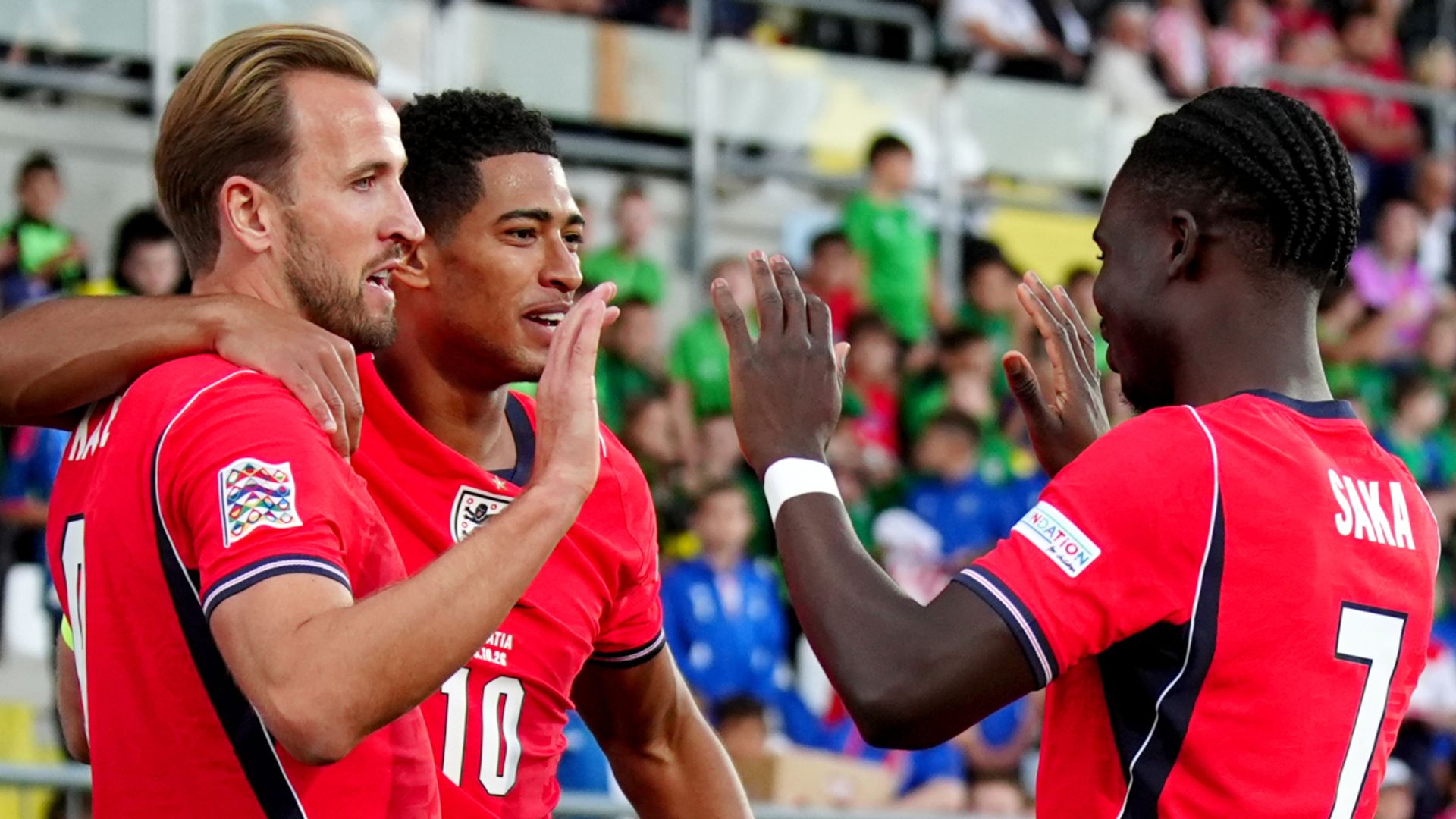 Saka adds fourth before half-time for rampant England in Croatia LIVE!