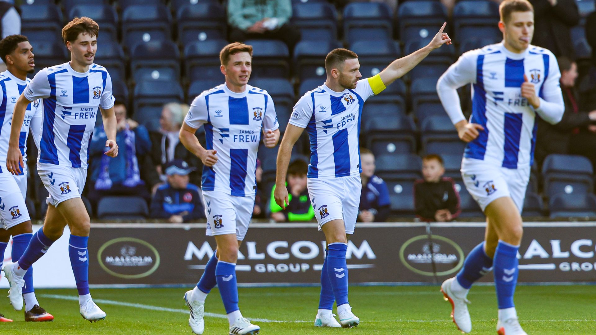 Kiltie'nin iki golü Kilmarnock'a Motherwell karşısında galibiyet getirdi