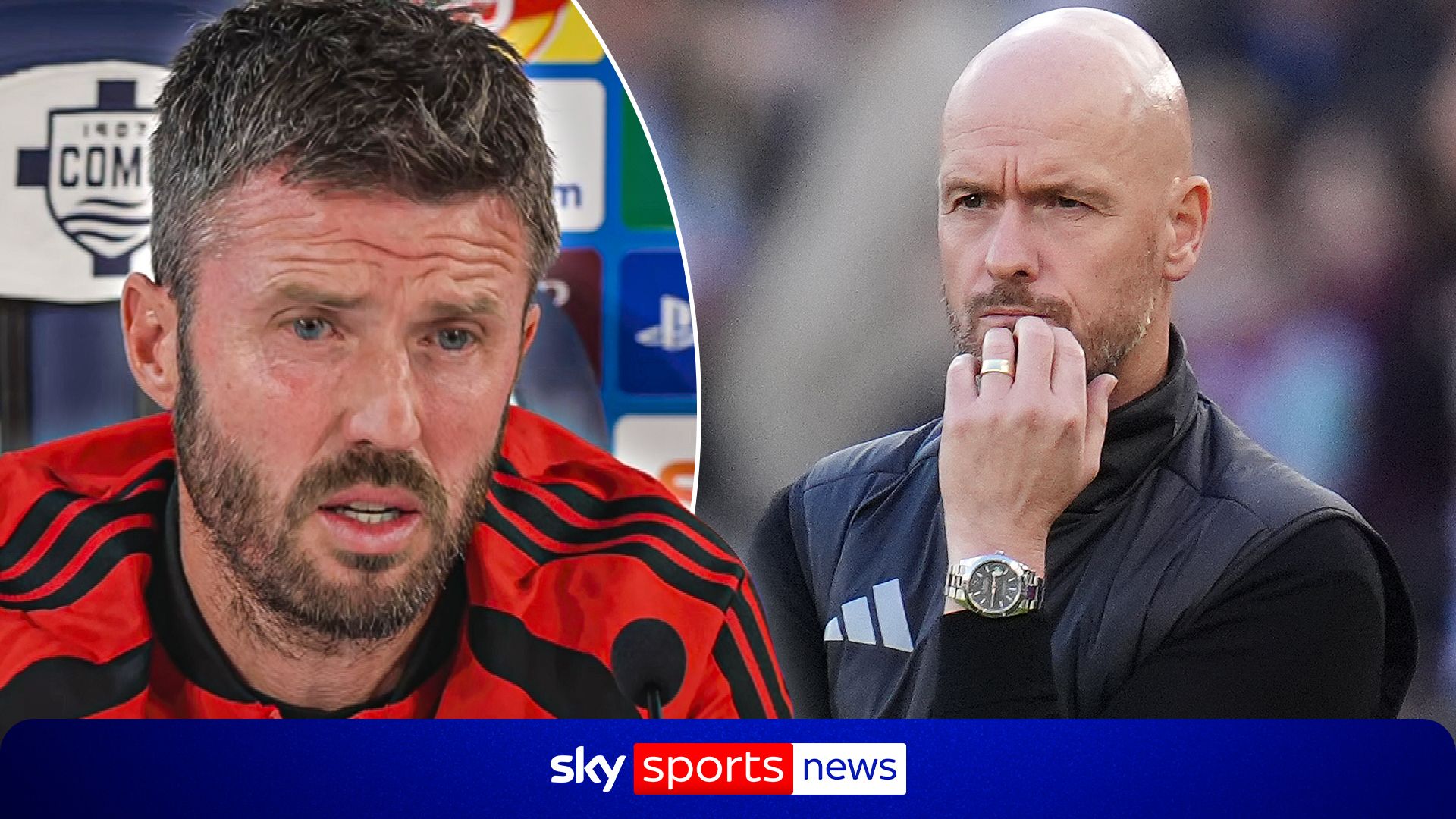 Carrick reacts to Ten Hag comments and insists he feels backed by Man Utd board