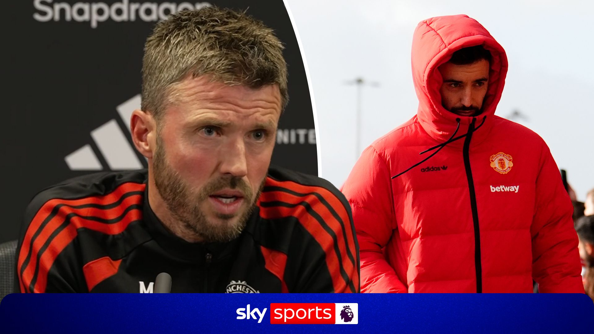 'I don't need assurances' - Carrick quizzed on future and Bruno captaincy