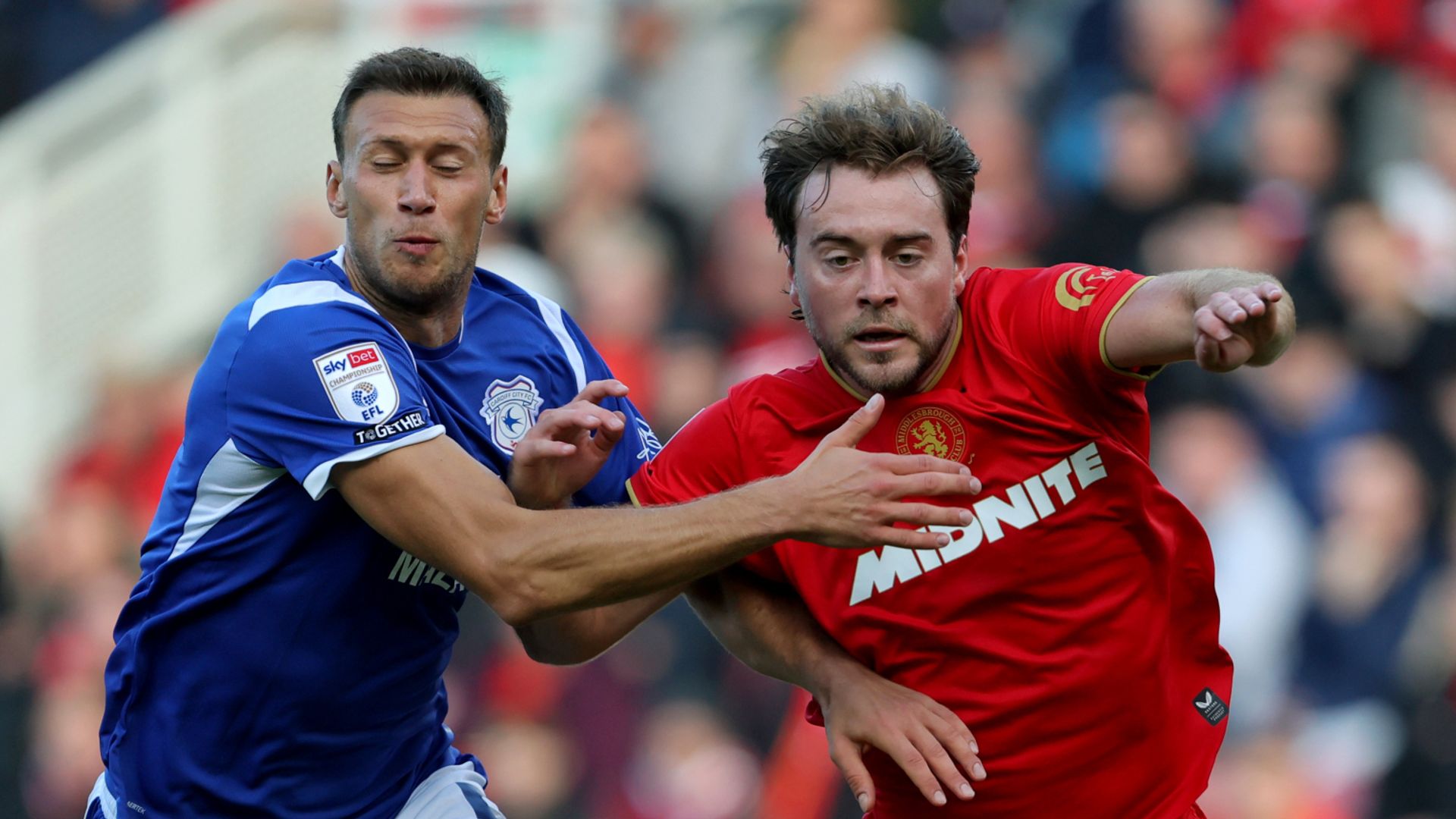 Lankshear levels for Boro against Cardiff on Sky LIVE!