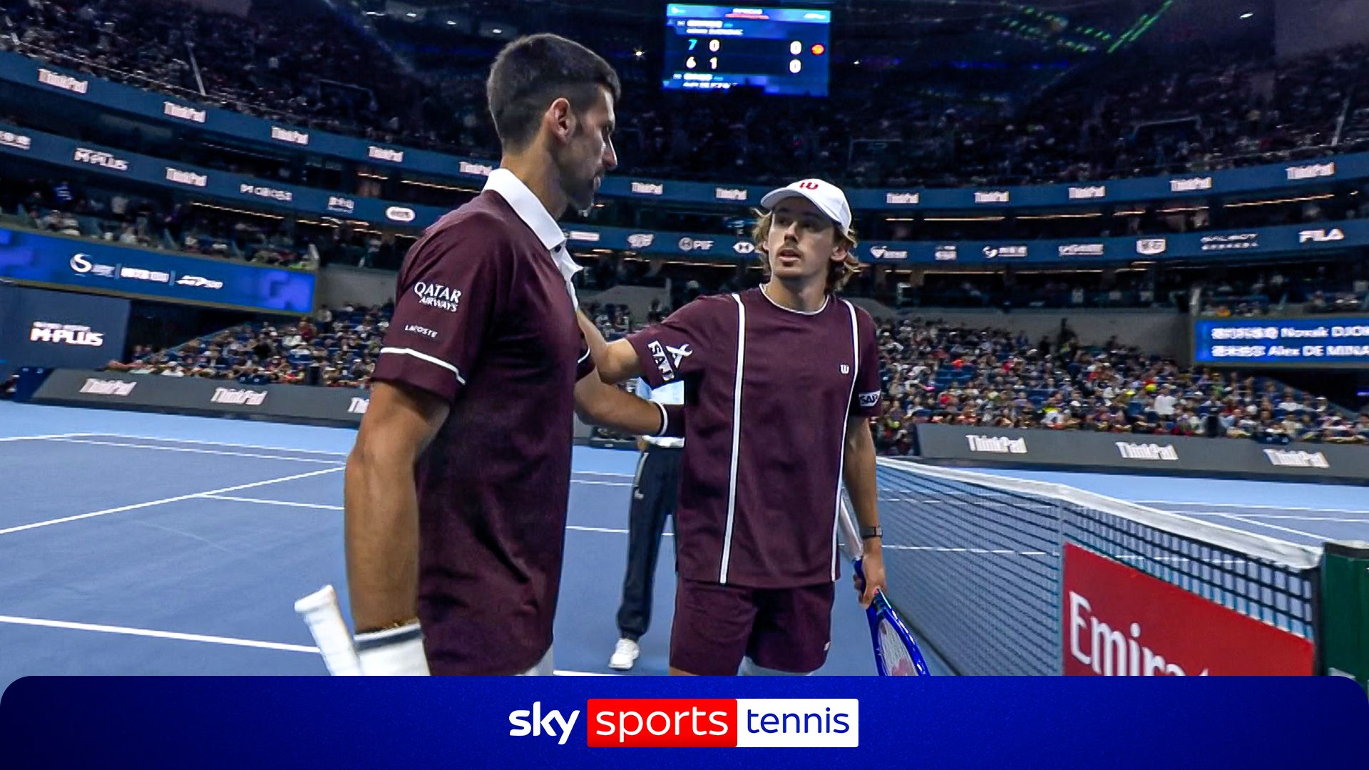 ‘No, no, nooo!’ Beijing stunned as De Minaur retires in final after superb winner!