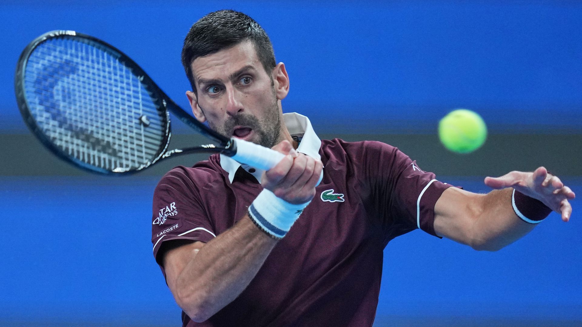 Tennis scores: Djokovic wins first set in China Open final against De Minaur