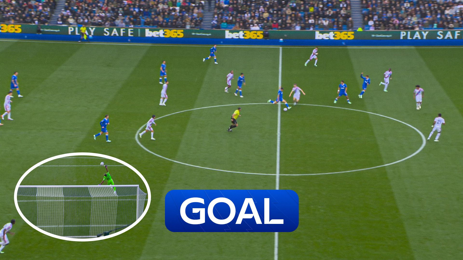 Gomez scores stunning HALFWAY-LINE goal!